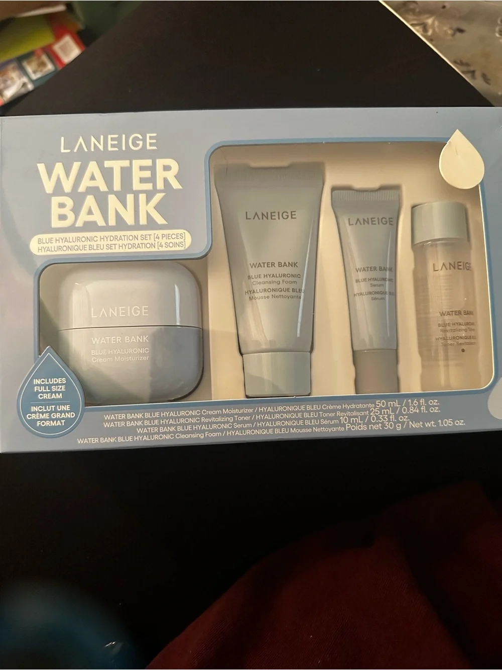 LANEIGE Water Bank Hydration Set - Light Blue